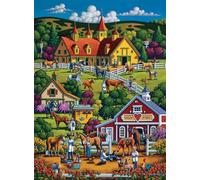 Buffalo Games - Eric Dowdle - Wildfire Ranch - 1000 Piece Jigsaw Puzzle for Adults - Challenging Puzzle Perfect for Game Nights - Finished Size is 26.75 x 19.75