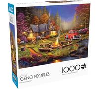 Buffalo Games - Geno Peoples - The Woodsmen - 1000 Piece Jigsaw Puzzle