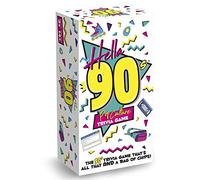 Buffalo Games Hella 90's - Pop Culture Trivia Game Brown | 90s Nostalgia, 90s Rap & R&B, Trivia Games for Adults, Timer Included, Portable 4" X 2.75" X 7.5", Made in USA