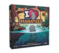 Buffalo Games - I Heart Manatees - Manatee Habitat Building Game - Deck Building and Strategy - Eric Lang Game- Ages 10 and Up