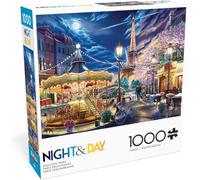 Buffalo Games - Image World - Dazzling Paris - 1000 Piece Jigsaw Puzzle for Adults Challenging Puzzle Perfect for Game Nights - Finished Puzzle Size is 26.75 x 19.75
