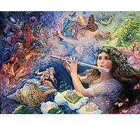 Buffalo Games - Josephine Wall - Enchanted Flute (Glitter Edition) - 1000 Piece Jigsaw Puzzle