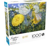 Buffalo Games - Josephine Wall - Glitter - Dandelion Fairy - 1000 Piece Jigsaw Puzzle for Adults - Challenging Puzzle Perfect for Game Nights - Finished Size is 26.75 x 19.75