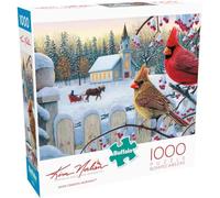 Buffalo Games - Kim Norlien - White Crimson Morning - 1000 Piece Jigsaw Puzzle