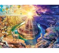 Buffalo Games - Lars Stewart - Horseshoe Bend - 1000 Piece Jigsaw Puzzle for Adults - Challenging Puzzle Perfect for Game Nights - Finished Size is 26.75 x 19.75
