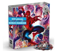 Buffalo Games - Marvel’s The Amazing Spider-Man #33 500 Piece Jigsaw Puzzle, Noir Select Edition