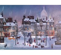 Buffalo Games - Michel Delacroix - Christmas in Monmartre - 1000 Piece Jigsaw Puzzle for Adults Challenging Puzzle Perfect for Game Nights - Finished Puzzle Size is 26.75 x 19.75