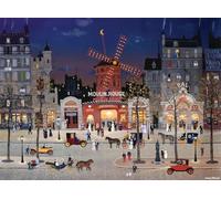 Buffalo Games - Michel Delacroix - Le Moulin Rouge - 1000 Piece Jigsaw Puzzle