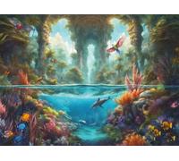 Buffalo Games - Noah Bay - Palace Gardens - 1000 Piece Jigsaw Puzzle for Adults - Challenging Puzzle Perfect for Game Nights - Finished Size is 26.75 x 19.75