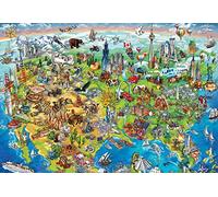 Buffalo Games - North America Wonders - 2000 Piece Jigsaw Puzzle, Blue