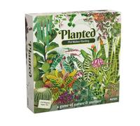 Buffalo Games Planted Strategy Boardgame, 2-5 Players, 42 Plants, 20-30 min | Quick Game Night, Unique Houseplant Variety, Couples & Small Groups, Ages 10+, Strategy Games for Families