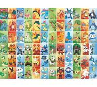 Buffalo Games - Pokemon - First Partners Squares - 1000 Piece Jigsaw Puzzle