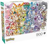 Buffalo Games - Pokémon - Kanto 151-1500 Piece Jigsaw Puzzle for Adults Challenging Puzzle Perfect for Game Nights - Finished Puzzle Size is 38.50 x 26.50