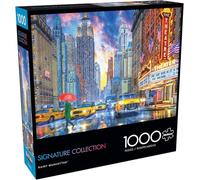 Buffalo Games - Rainy Manhattan - 1000 Piece Jigsaw Puzzle for Adults Challenging Puzzle Perfect for Game Nights - Finished Size 26.75 x 19.75