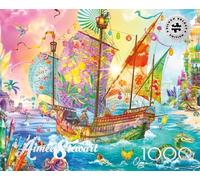 Buffalo Games - Silver Select - Aimee Stewart - Crystal Dreamship Harbor - 1000 Piece Jigsaw Puzzle for Adults - Challenging Puzzle Perfect for Game Nights