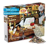 Buffalo Games - Silver Select - Charles Wysocki - Maggie The Messmaker - 1000 Piece Jigsaw Puzzle for Adults Challenging Puzzle Perfect for Game Nights - Finished Size 26.75 x 19.75