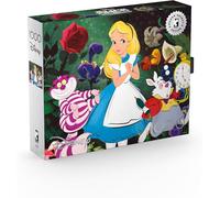 Buffalo Games - Silver Select - Disney - Alice in Wonderland, Alice and Friends - 1000 Piece Jigsaw Puzzle for Adults -Challenging Puzzle Perfect for Game Nights