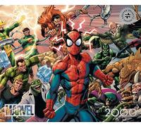 Buffalo Games - Silver Select - Marvel - Sinister War - 2000 Piece Jigsaw Puzzle for Adults -Challenging Puzzle Perfect for Game Nights - Finished Size is 38.50 x 26.50