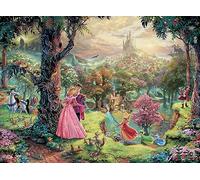 Buffalo Games - Silver Select - TK Disney - Thomas Kinkade: Sleeping Beauty - 1000 Piece Puzzle for Adults - Challenging Puzzle Perfect for Game Nights - Finished Size is 26.75 x 19.75 cm