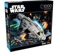 Buffalo Games - Star Wars - Punch It! - 1000 Piece Jigsaw Puzzle for Adults Challenging Puzzle Perfect for Game Nights - Finished Size 26.75 x 19.75