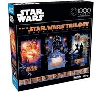 Buffalo Games - Star Wars - The Star Wars Trilogy - 1000 Piece Jigsaw Puzzle for Adults Challenging Puzzle Perfect for Game Nights - Finished Size is 26.75 x 19.75