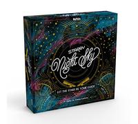 Buffalo Games - Starry Night Sky Game - Exploration Mission Based competative Sky Mapping Game - Goal Track Oriented Point System - Rich Board Layout with Unique Movement Rules