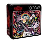 Buffalo Games - 1000 Piece Stranger Things Collectible Tin - The Castle Byers Jigsaw Puzzle Challenging and Colorful Puzzle - Precision -Cut Pieces, Beautiful Artwork, and Hours of Relaxing Fun