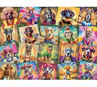 Buffalo Games - Who's Your Doggy? - 750 Piece Jigsaw Puzzle for Adults Challenging Puzzle Perfect for Game Nights - Finished Puzzle Size is 24.00 x 18.00