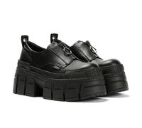 Buffalo Gospher Front Zip Lo Vegan Women's Black Shoes UK 5