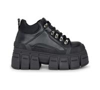 Buffalo GOSPHER HIKE LO - Women’s Black Platform Chunky Ankle Boots - EU 39