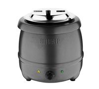 Buffalo Graphite Grey Soup Kettle 10L / 375X330mm Electric Jug Kitchen