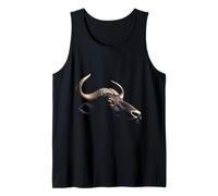 Buffalo Head Wild Animal Ranch America Art Tank Top
