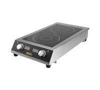 Buffalo Heavy Duty Double Induction Hob 7kW
