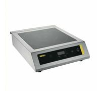 Buffalo Heavy Duty Induction Hob Stainless Steel 3kW Single Zone Digital Control [EEK: Not Applicable]