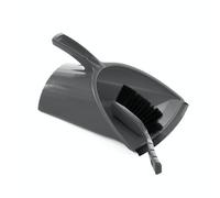 Buffalo Heavy Duty Scoop Plastic Dustpan & Brush Set (One Size) (One Colour)
