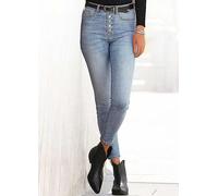 Buffalo High Waist Jeans Blue Washed