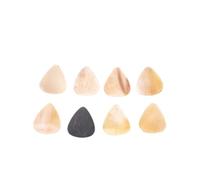 Buffalo Horn, 8Pcs Guitar Picks for Acoustic Electric Guitar Ukulele Mandolin Banjo, Clear Tone Comfortable Plectrums