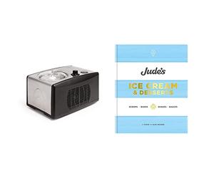 Buffalo Ice Cream Maker 1.5Ltr and Jude's Ice Cream & Desserts: Scoops, bakes, shakes and sauces