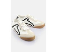 Buffalo - Java White/Cream/Black - Girl Shoes - white - EU 36 - Synthetic/Textile/Rubber,Fake Leather EU 36