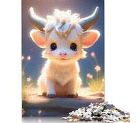 Buffalo Jigsaw Puzzles for Adults 500 Piece Jigsaw Puzzles for Adults Puzzle 500 Pieces Puzzle Gifts 500pcs (52x38cm)