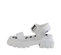 Buffalo Jojo Womens White Sandals