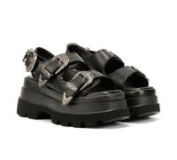 Buffalo Jupiter Ari West Women's Black Sandals UK 6
