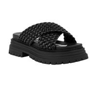 Buffalo Lennox Cross Women's Sandals Slippers, black, 6 UK