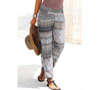 Buffalo London Ethnic Beach Trousers Brown Pattern