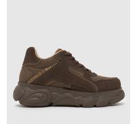 Buffalo London London CLD Echo Trainers in Brown Multi UK 4 (EU 37)