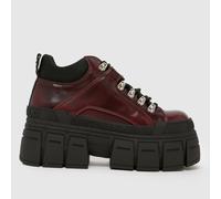 Buffalo London London Gospher Hike Lo Trainers in Burgundy UK 7 (EU 41)