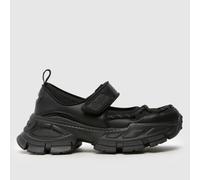 Buffalo London London Saturn Ballerina Flats in Black UK 6 (EU 39)