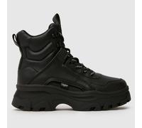 Buffalo London London Venom Mid Boots in Black UK 8 (EU 42)