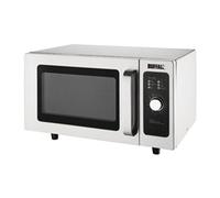 Buffalo Stainless Steel Manual Commercial Microwave Oven 1000W - FB861