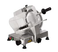 Buffalo Meat Slicer 250mm Smooth Gliding Action, Manual Thickness Control